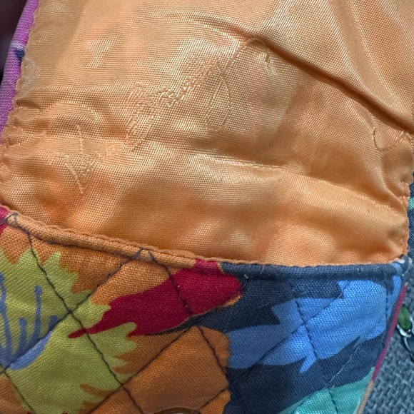 Vera Bradley Quilted Bag with Snap Closure - Picture 3 of 4